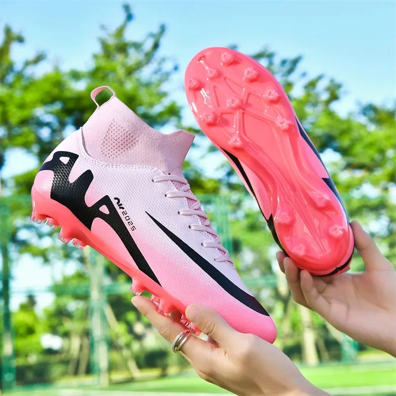 Men’s Sneakers Training Soccer Shoes Wholesale FG/TF Sport Non-Slip Football Boots Futsal Ultralight Outdoor Cleats Top Quality