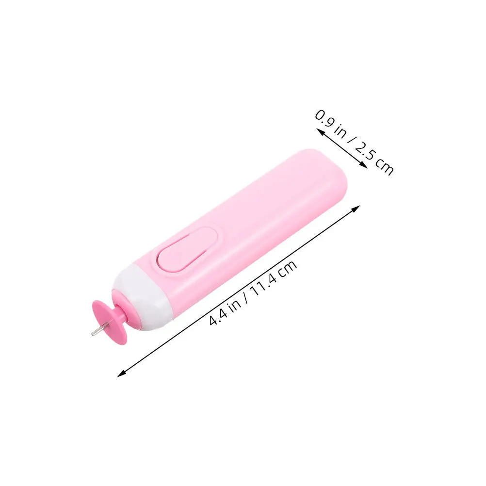 مجموعة أدوات أقلام اللف الكهربائية القوية وخفيفة الوزن مكونة من قطعتين لعشاق الأعمال الورقية والزهور والديكور