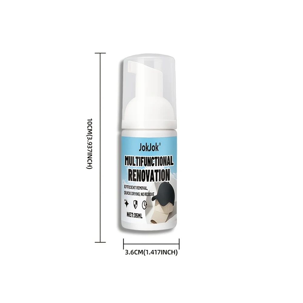 Essential for Spring And Summer - a Dry Cleaning Foam for Hats That Refreshes And Restores Their Original Color Quickly, Improvi