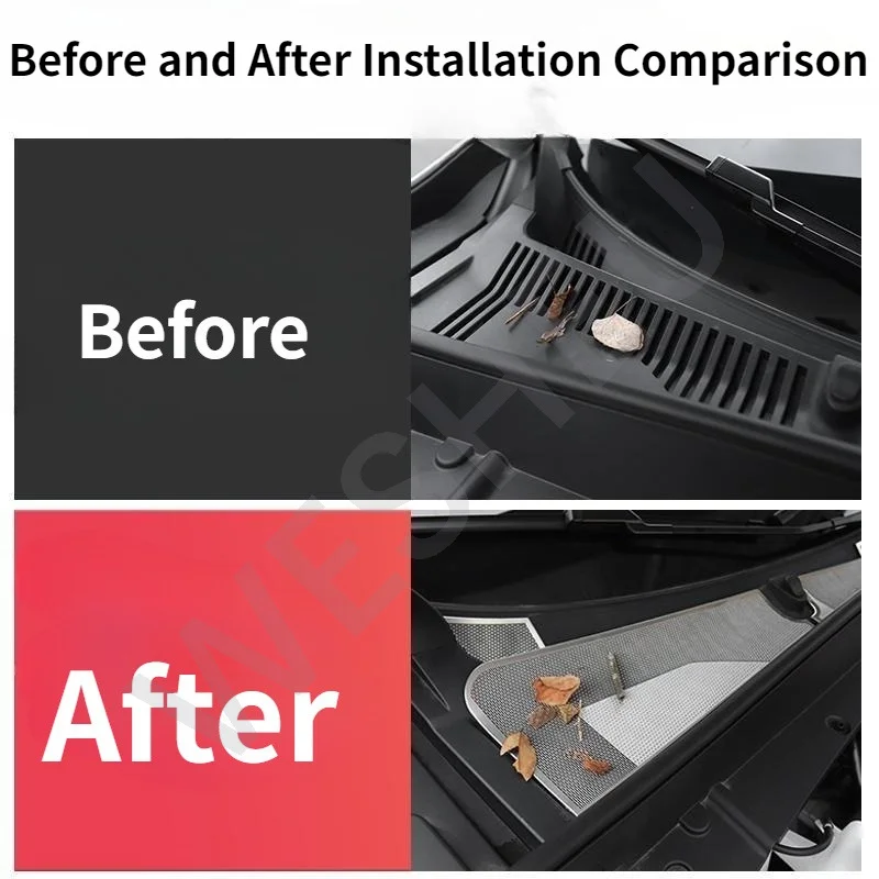 Für Geely EX5 Proton eMas 7 2025 2026 Frontmotorhaube Anti-Blockier-Abdeckung Kühleranschluss Schmutzschutz Langlebiger Schutz Zubehör – Detail 4