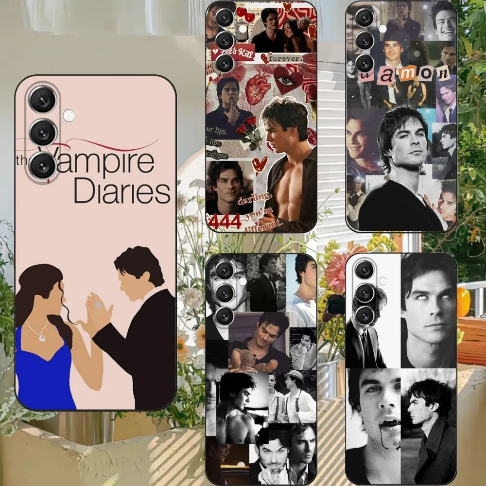 

The V-Vampire D-Diaries Damon Phone Case For Samsung S21,S22 Ultra,S20,S30 plus,S22 plus,S23,S30 ultra 5G Silicone Cover