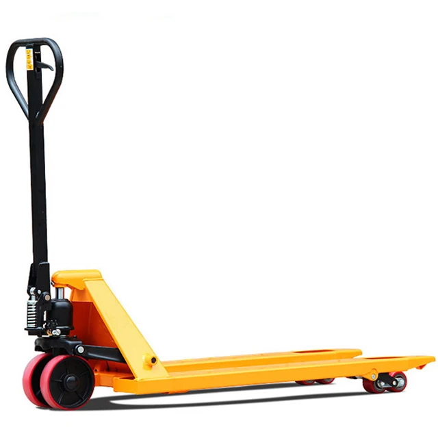 

1600kg Manual Hand Pallet Truck 4mm Steel Off-Road with PU/Nylon/Rubber Wheels Easy Moving