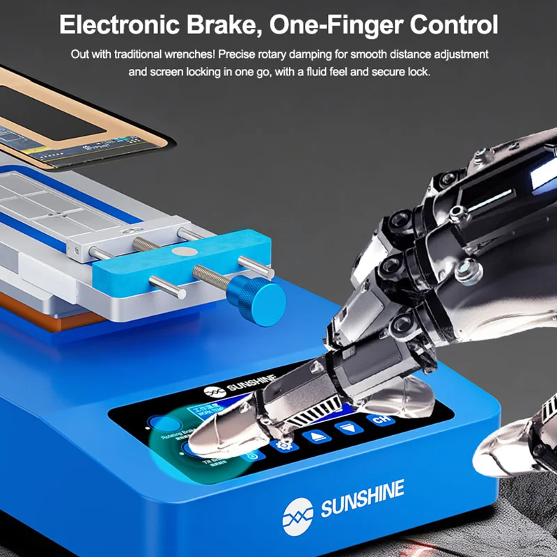 SUNSHINE S-918F Smart Electronic Brake Screen Separator with Precise Temperature Control for iPhone 17 Series and More