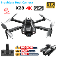 Gps Drone 2.4g Wifi Fpv 4k Eis Dual-cameras Aircraft Brushless Obstacle Avoidance Foldable Vs Z908 Rc Dron Quadcopter Toy