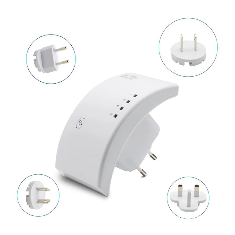 300Mbps WiFi Repeater WiFi Extender Router WiFi Signal Amplifier Wireless Wi Fi Booster Long Range Wi-Fi Repeater Access Point