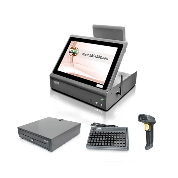 ATV&UTVHigh Quality Integrated Keyboard POS System Small Medium-Sized Integrated POS Cash Register for Various Applications Whol