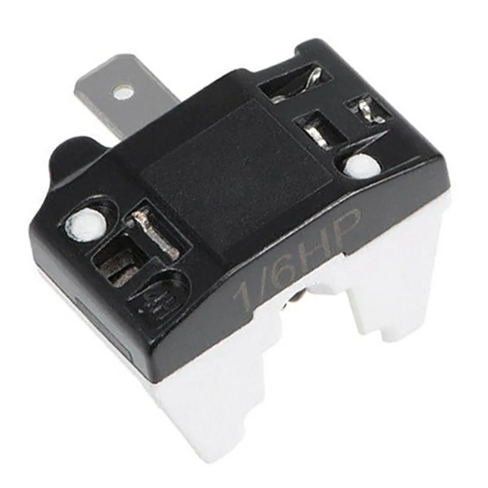 110v 220V Refrigerator Overload Switch Freezer Replacement Parts Relay 1/2-1/6HP Overheat Protector Compressor Equipment Tool