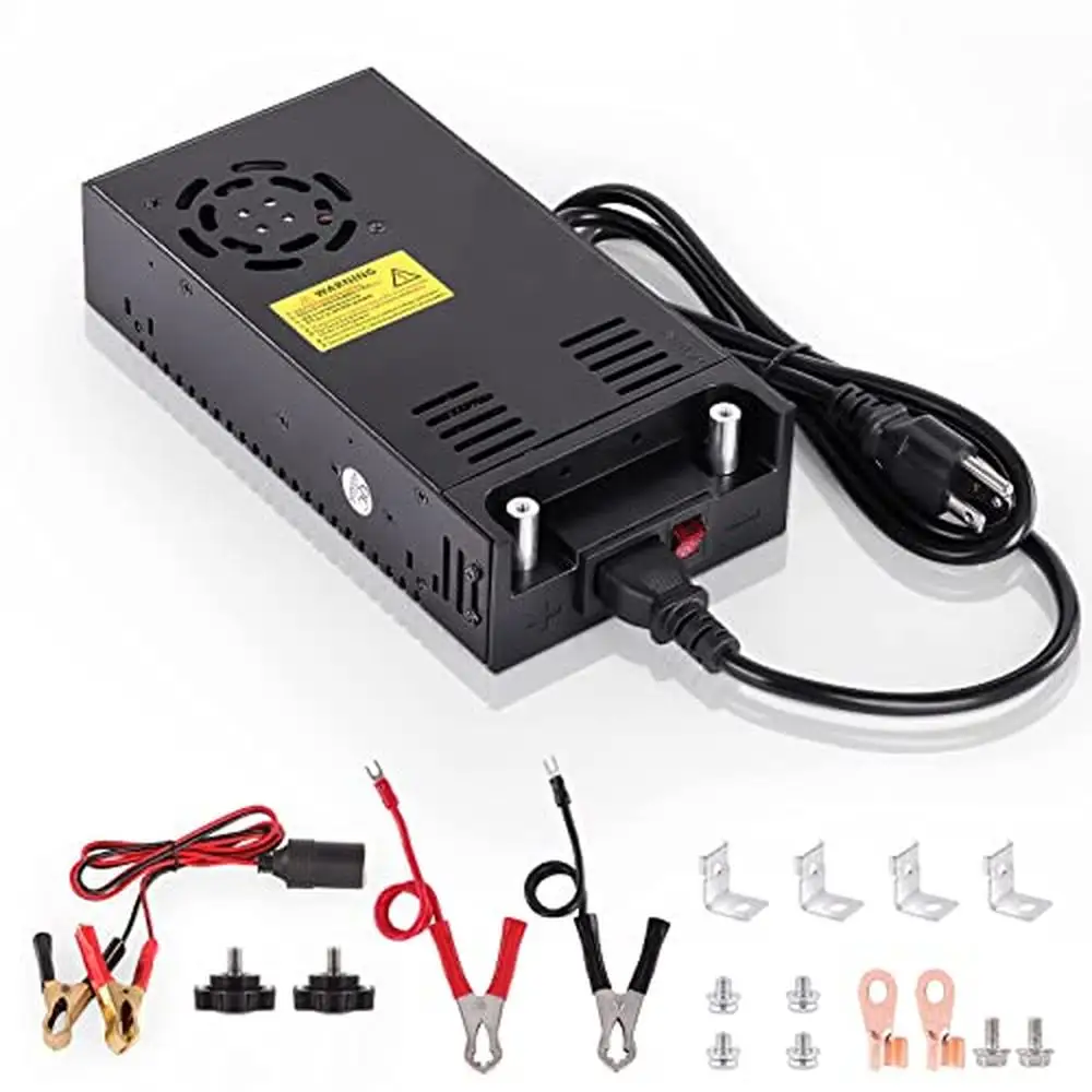 Universal 600W 12V Power Supply Converter Transformer SMPS Adapter 50A RV Switch AC/DC