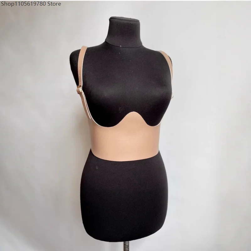 Rocker Style Women Punk Harness Top Short Bustier Personality Suspender Piece For Sweater Dress Stage Costume Accessory