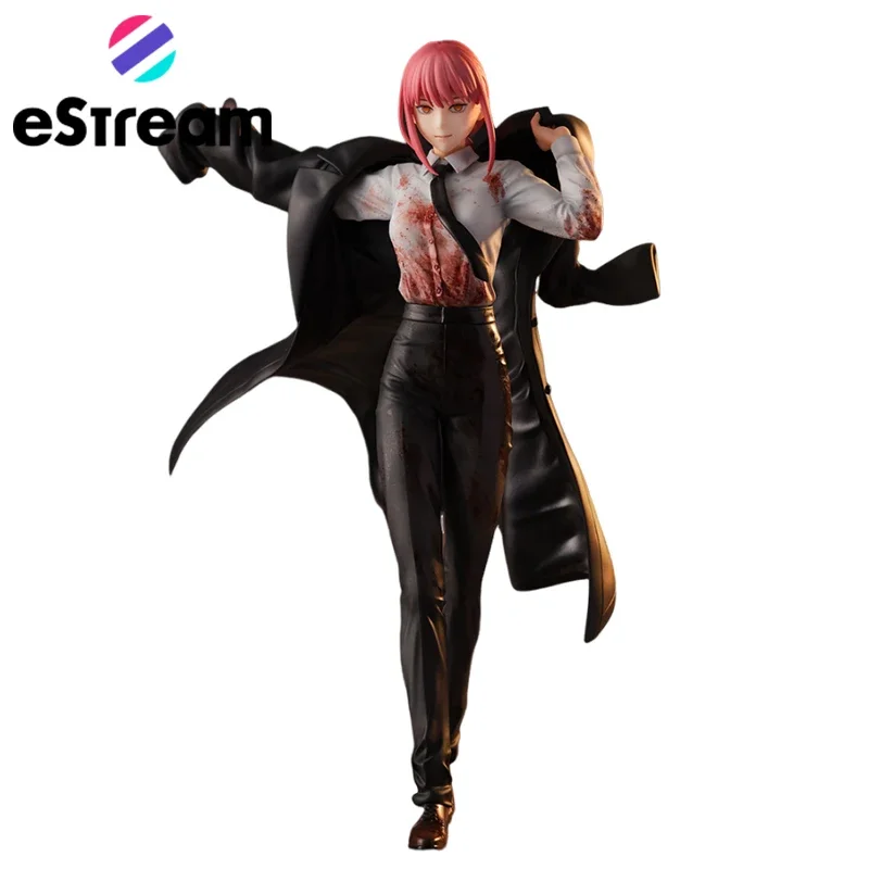 Genuine Origina Ssf Estream Chainsaw Man Makima PVC 26CM 1/7 Action Anime Figure Collectible Model Dolls Statuette Ornament Gift