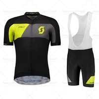 2025 Men's Bicycle Clothing Scott Team Summer Bicycle Jersey Set MTB Bicycle Cycling Suit