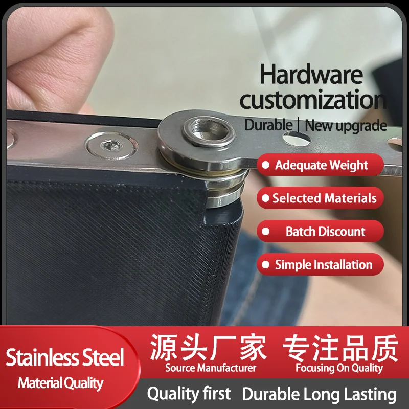 

Featuring Arbitrary Stopping Torque Damping Pivot Hinge Stainless Steel And Compatible With Laptop Display Screens