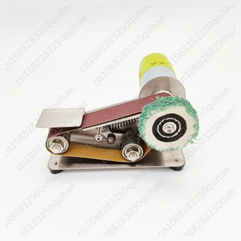 Desktop Mini Belt Sander, Electric Abrasive Belt Machine for Grinding
