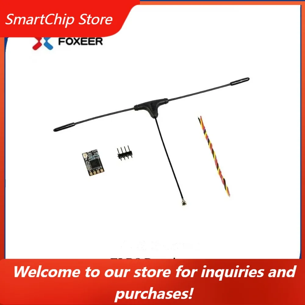 SmartChipELRS Receiver FPV Micro Long Distance 2.4GHz 915/868Mhz Receiver Nano RX For FPV Long Range Drones Mobula7 Mobula 6