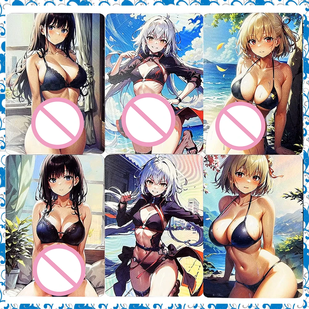 

Коллекционные карты DIY ACG Goddess Story, аниме Inoue Takina Nishikigi Chisato, блестящие игры премиум-класса, игрушки, праздничные подарки на день рождения