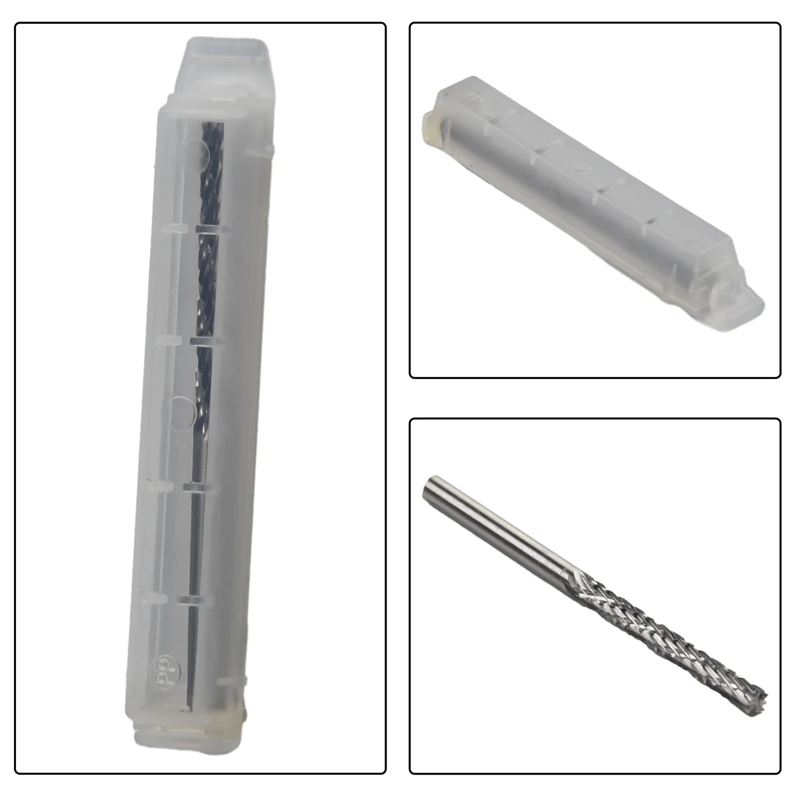Lima rotativa de aluminio de Grado Profesional, herramienta de rebaba rotativa de vástago de 3mm para tallar madera y plástico, calidad excepcional