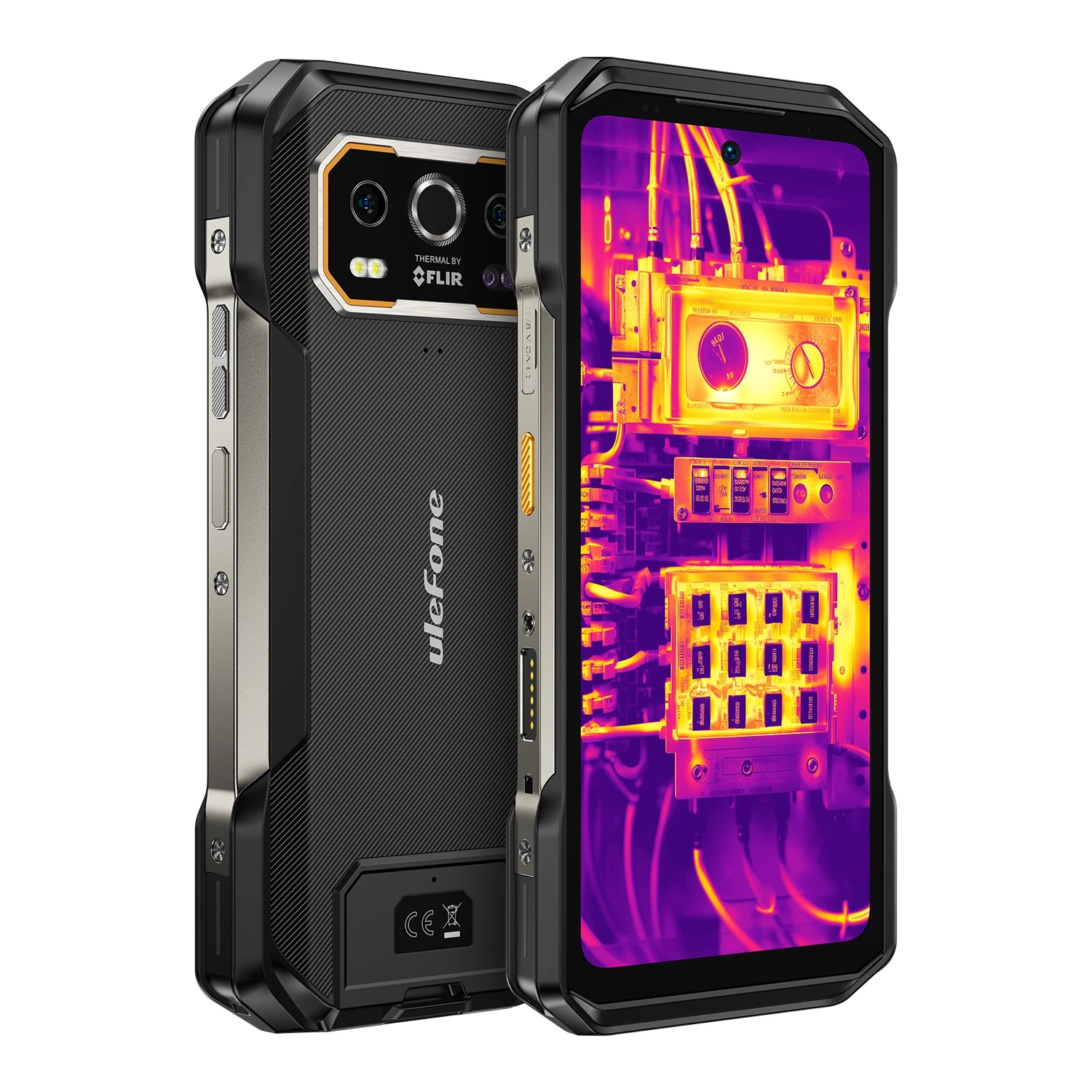 Ulefone Armor 27T Pro + Rugged Phone Thermal Imaging 12GB+256GB Night Vision 10600mAh 6.78'' Dimensity 6300 5G NFC Smartphone