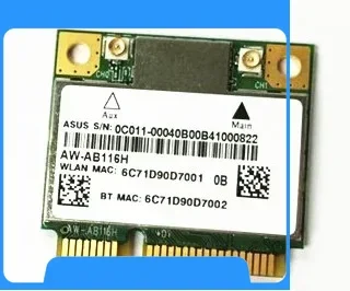 Wholesale NEW For Atheros AR5B22 AW-NB110H 2.4G/5.0GHz 300Mbps Wireless WiFi For Bluetooth 4.0 Half Mini PCI-E Wireless Card