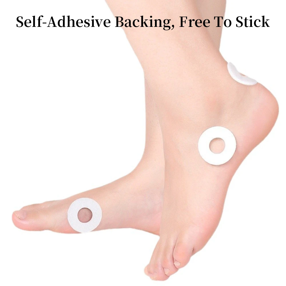 6 قطعة/ورقة وسادة القدم يدعم وسائد الكالس منصات ورأى تو منصات الورم حامي الدجاج لصقة عين منع النسيج بثور