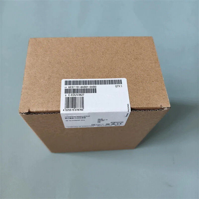 

New 6ES7151-8AB01-0AB0 IM151-8 PN/DP CPU for ET200S 6ES7 151-8AB01-0AB0 in Box