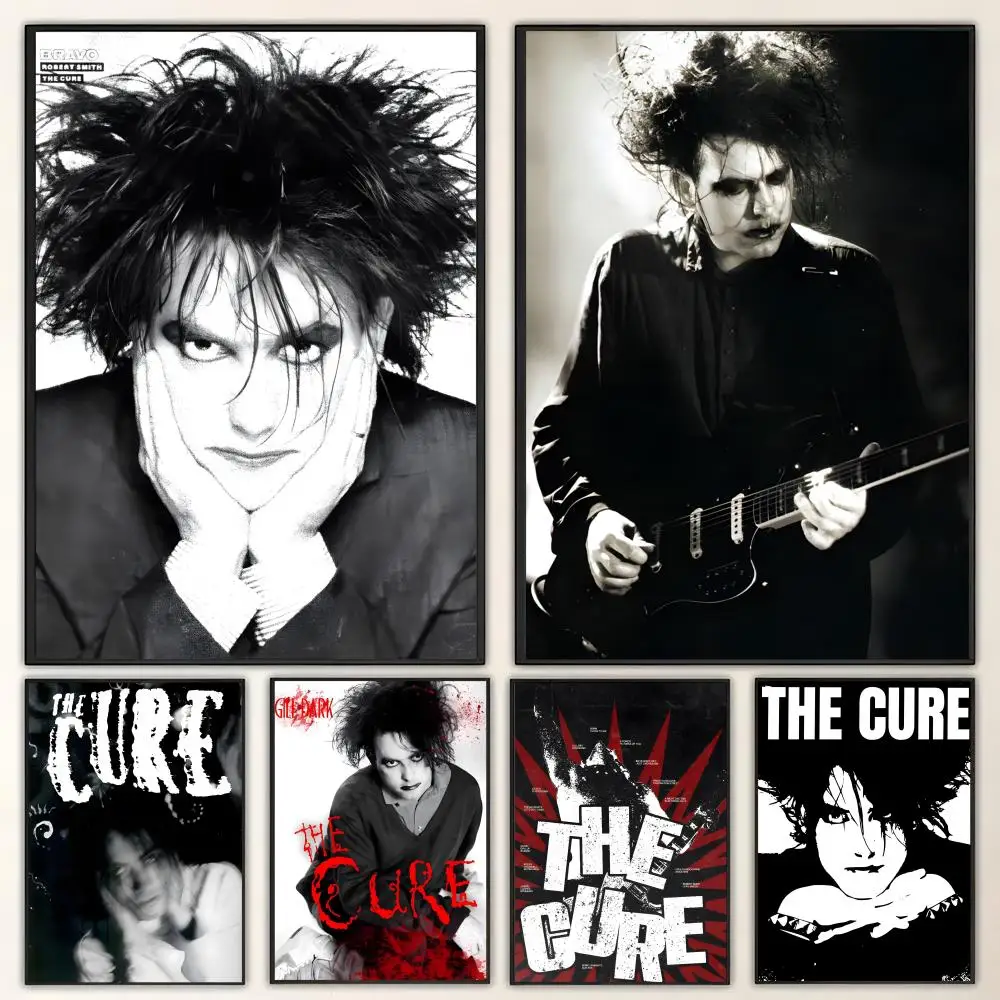 Band The Cure Poster HD art waterproof sticky wall home decoration aesthetic