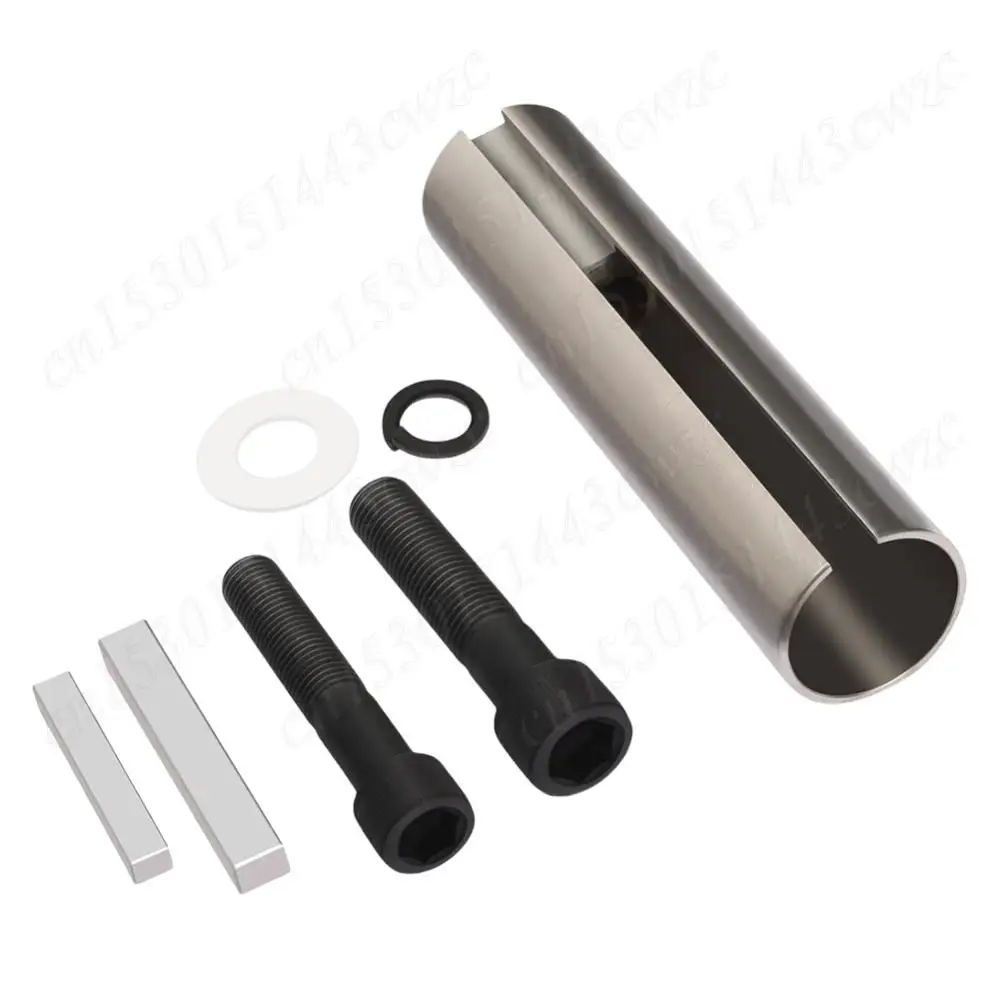 

Extended 1 Inch To 1 1/8 Inch Gas Engine Pulley Crank Shaft Sleeve Adapter 1/4 Key Bushing Sheave Key for Realm RM-LM01-B2Z-340