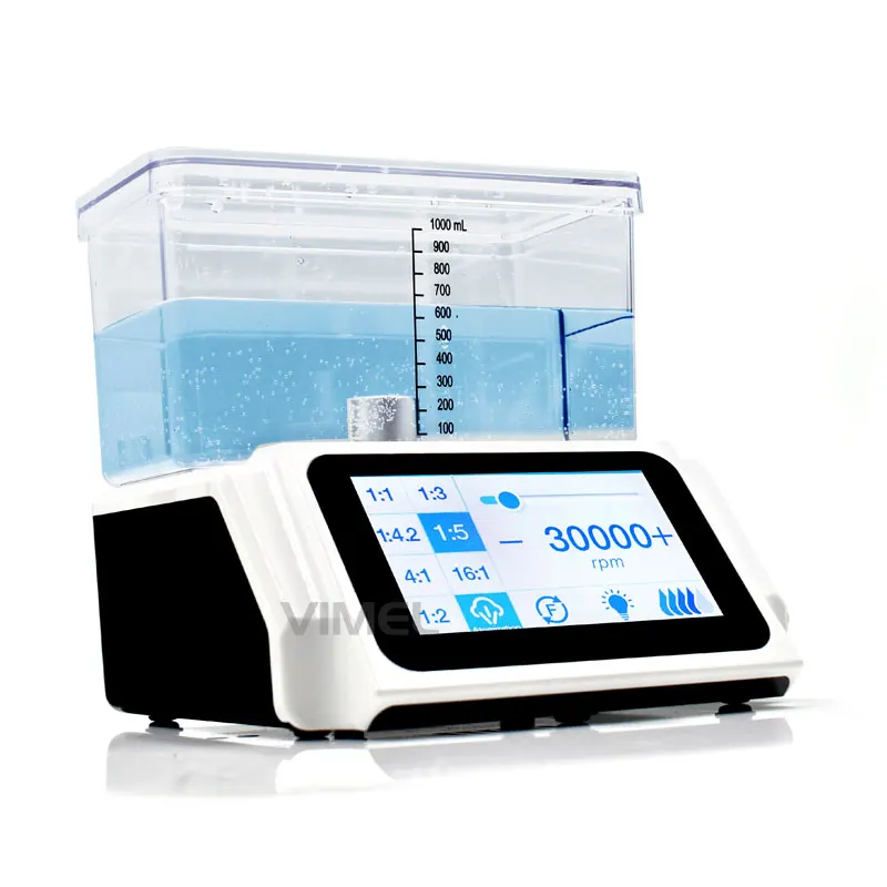 2000-40000 RPM Dental Electrical Motor LED with Water Tank Adaptable 1:1/1:3/1:4.2/1:5/4:1/16:1 Contra Angle Handpiece