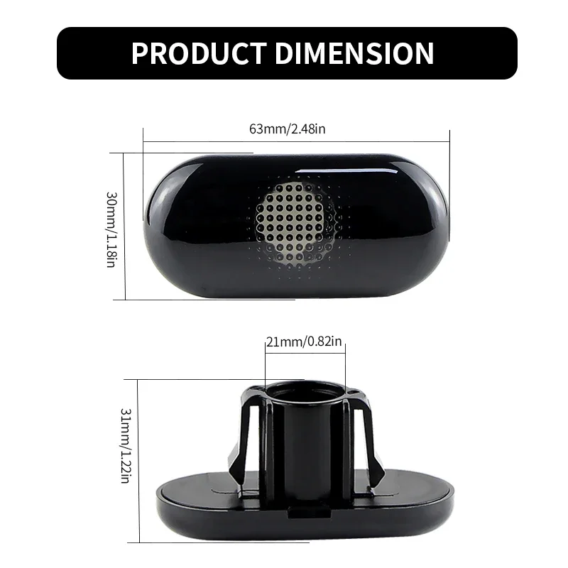 Front Bumper Side Marker Lights Housing FOR NISSAN INTERSTAR X70 PRIMASTAR X83 KUBISTAR X76 FOR OPEL MOVANO VIVARO A 7701047517