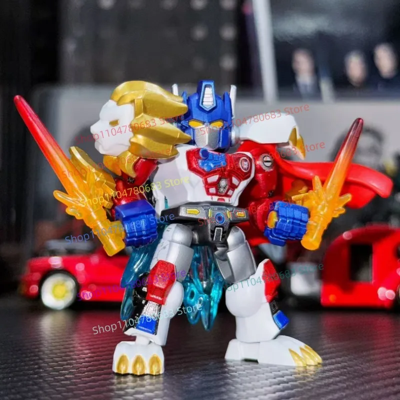 In Stock BLOKEES Transformers Star Edition Series 7 Optimus Prime Ratchet Ironhidey Assembly Model Ornament Anime Toy Gift