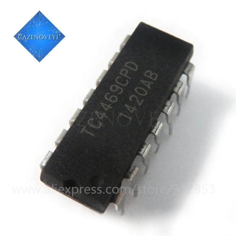 

5pcs/lot TC4469CPD TC4469 DIP-14 In Stock