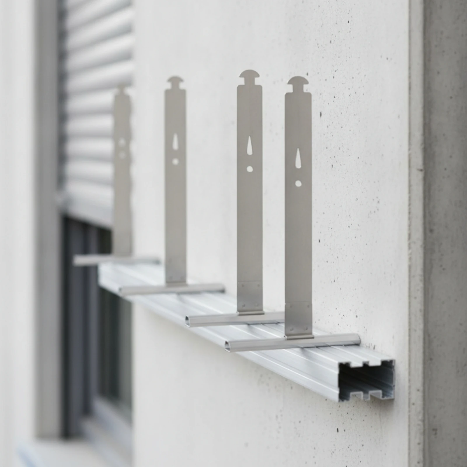 10 Pieces Safety Spring Clip Easy to Install Spring Roller Shade Brackets Curtain Hardware Wear-Resistant for Homeowners