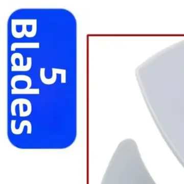 Compatible Fan for blades for Midea GAF20CA GAF20CB FGA20VB FGA20UXF GAH20A GAH20GR WH FSA2001 Air Circulator Units