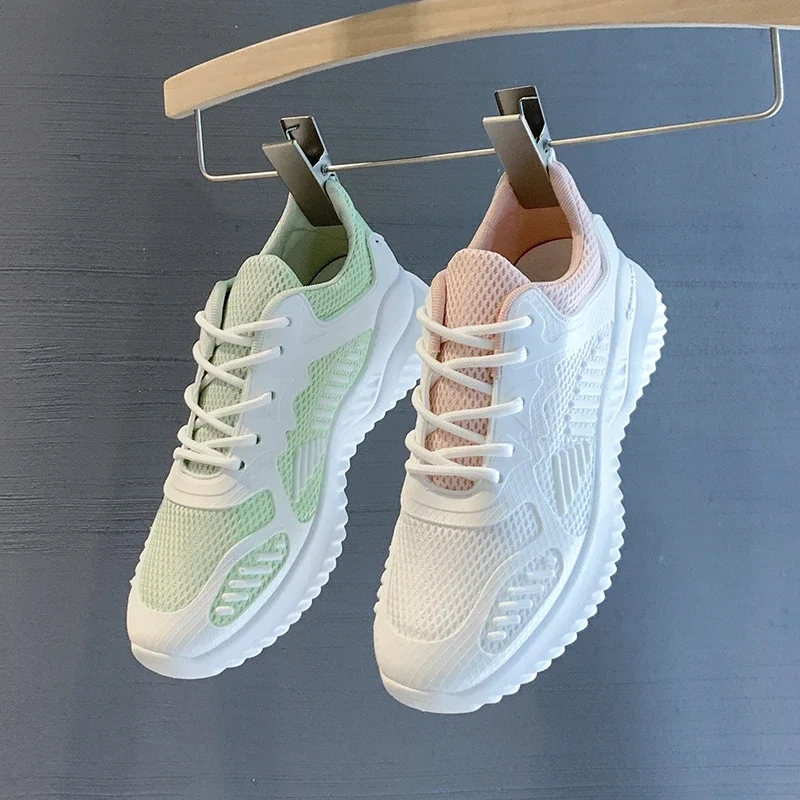 Breathable Women Running Shoes Lightweight Women's Sports Shoes Outdoor Non-slip Female Tenis Soft Sneakers Casual Free Shipping