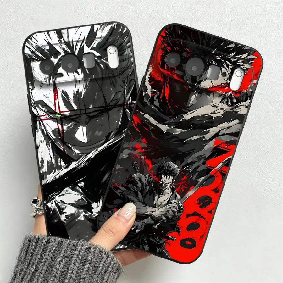 Funda Handyhülle für Google Pixel 10A 9a 8a 7a 10 9 Pro XL 6 7 8 Pro 6a One Piece Handsome Zoro