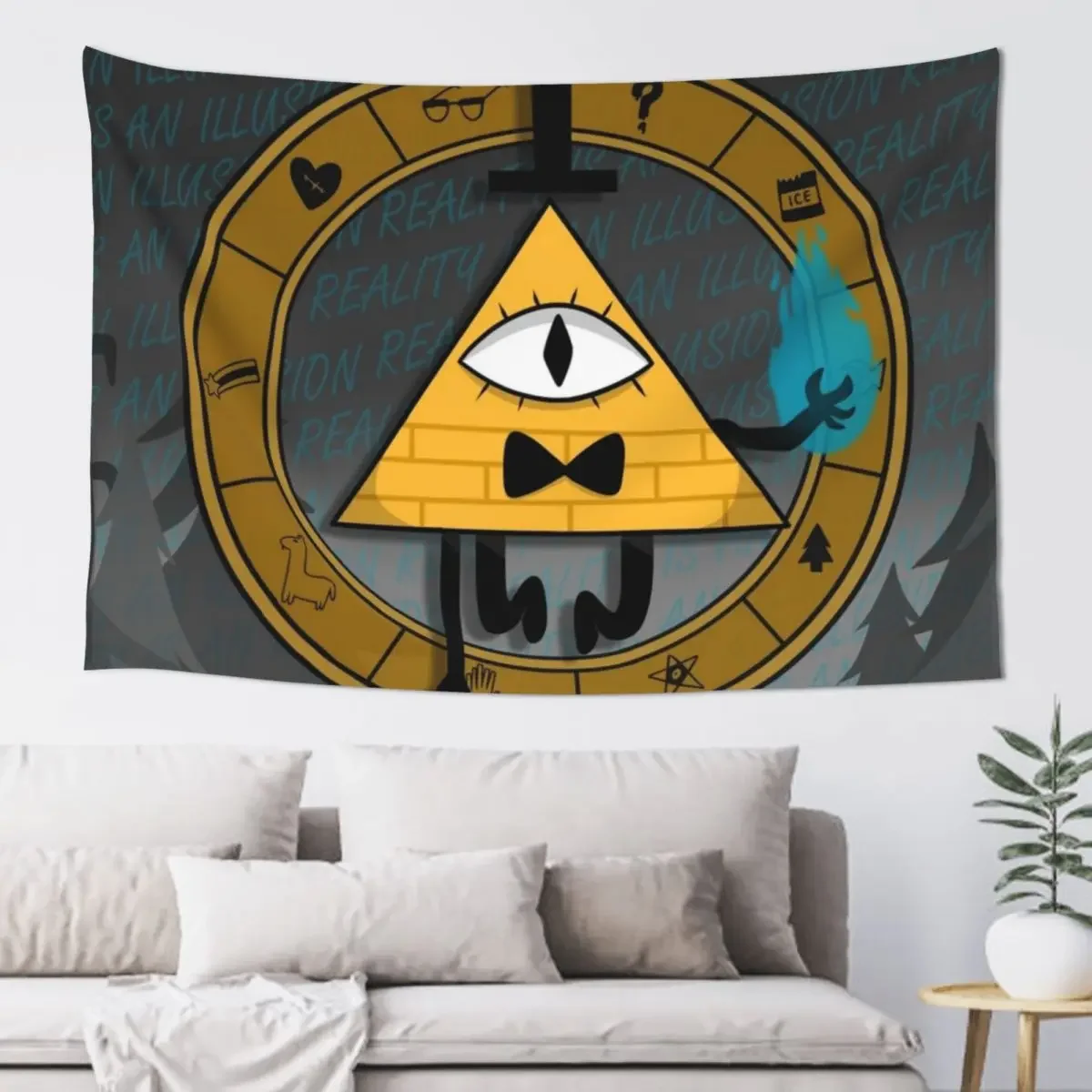 

Bill Cipher Tapestry Bedroom Decor Aesthetic Room Decorations Aesthetics Room Design Decoration Aesthetic Tapestry