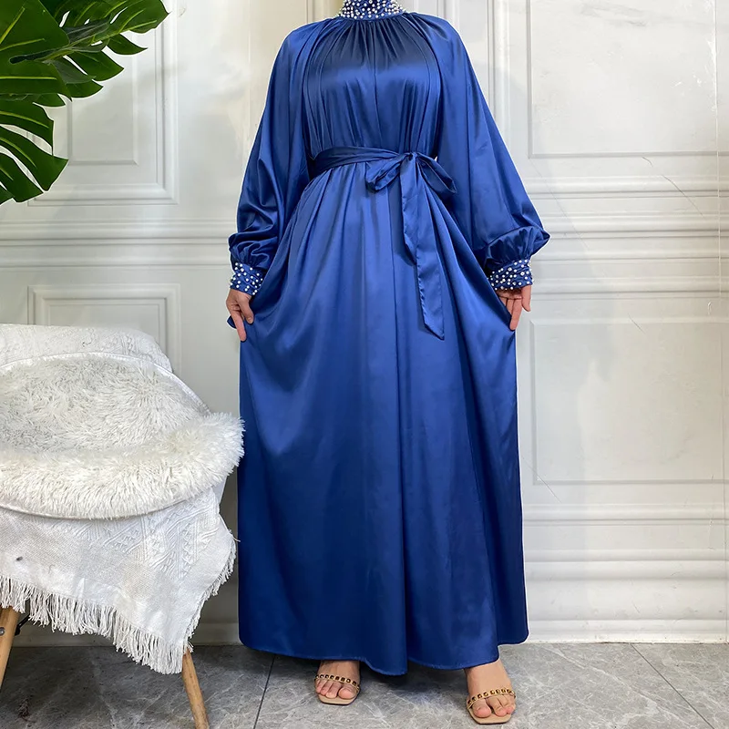 

Ramadan Femme Musulmane Turkey Kaftan Islamic Clothing abayas for womens Hijab Dress Caftan Marocain Muslim Modest Robe