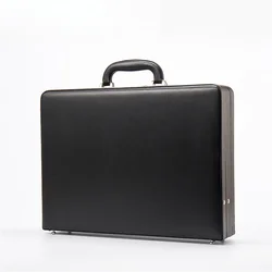briefcase, business suitcase, retro password box, file box, computer bag, cash box, certificate storage, leather case.