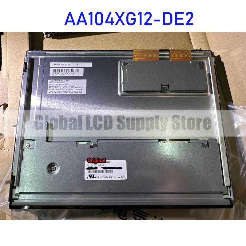 AA104XG12-DE2 10.4 Inch LCD Display Screen Panel Original for Mitsubishi Brand New Fast Shipping 100% Tested