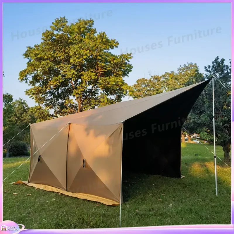 Parabrisas Personalizado para Tienda de Campaña, Picnic, Barbacoa, Pantalla Protectora Contra el Viento, Estable, Portátil, Accesorio para Campamento y Senderismo