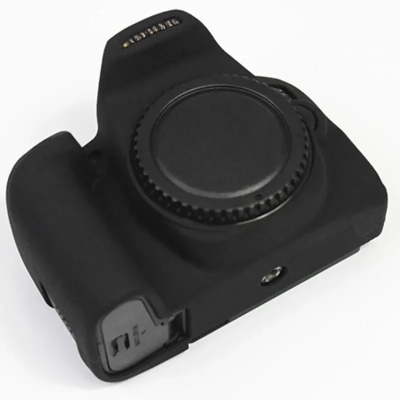 

protective cover soft case bag For Canon SLR EOS 850D Camera Bag Silicone Case + Tempered Glass LCD Protective Film