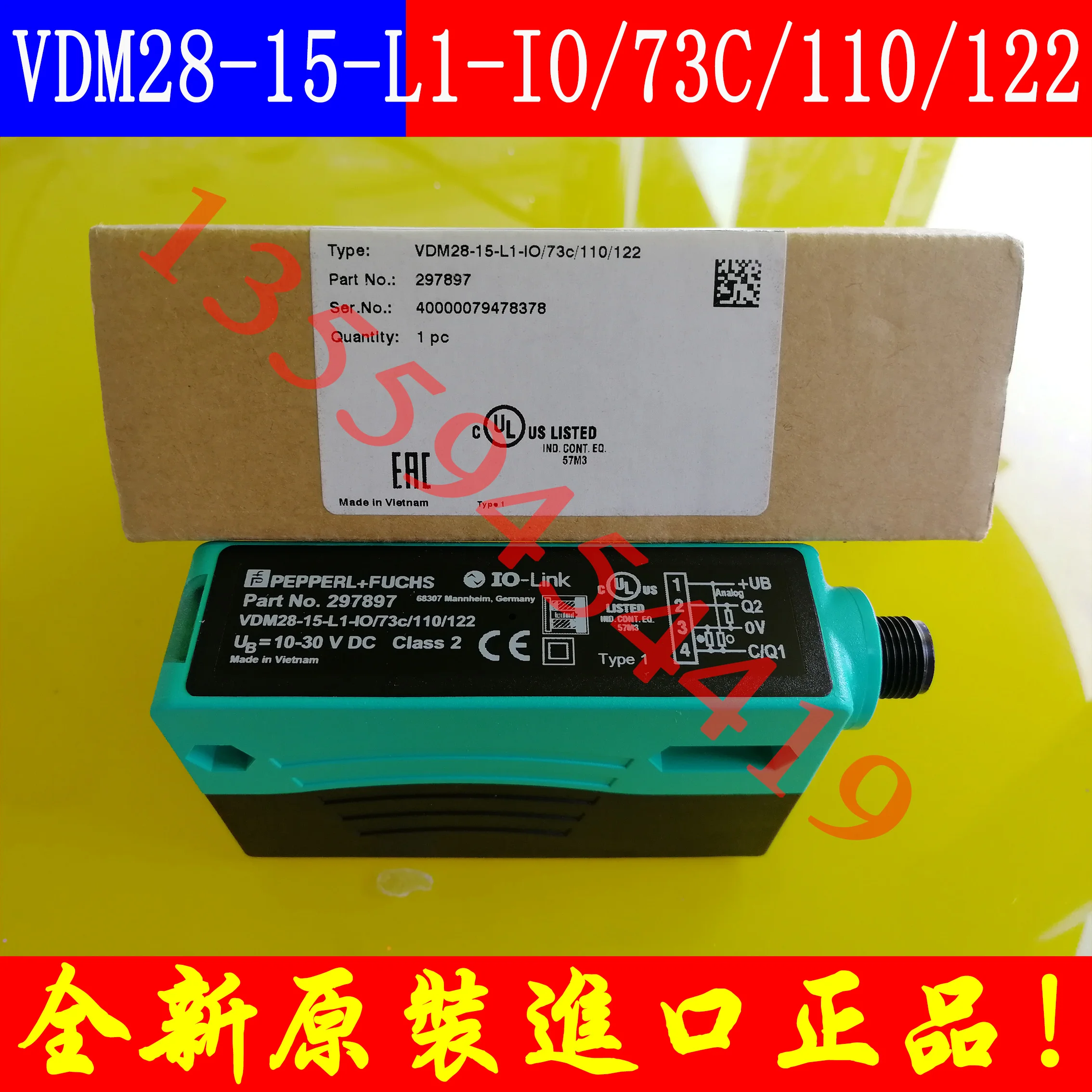 VDM28-8-L-IO/73c/136 VDM28-8-L1-IO/73c/136 VDM28-28-R1-IO/73c/110/122  new and original