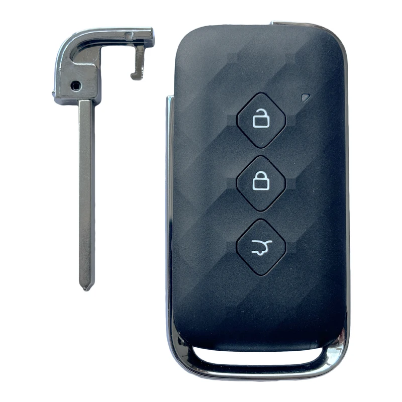 HNKeys For Chevrolet 3-button smart card car key, 433 frequency, 47 chip, new blank