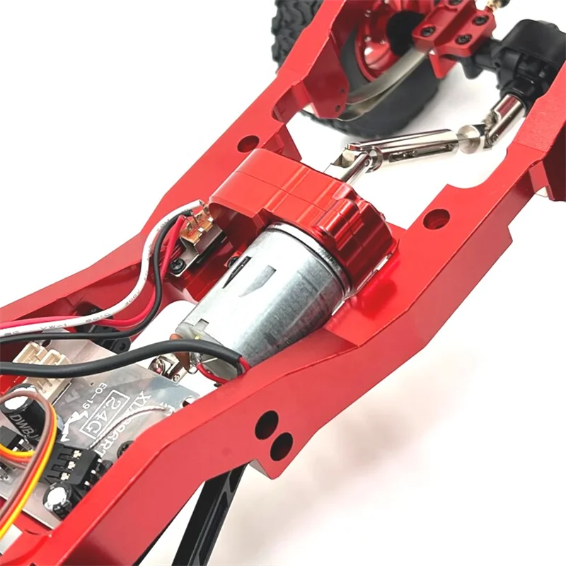 Peças de carro rc, peças de atualização de metal, caixa de onda média, montagem adequada para mn 99s mn168 mn82 lc79 mn78, acessórios de carro de controle remoto