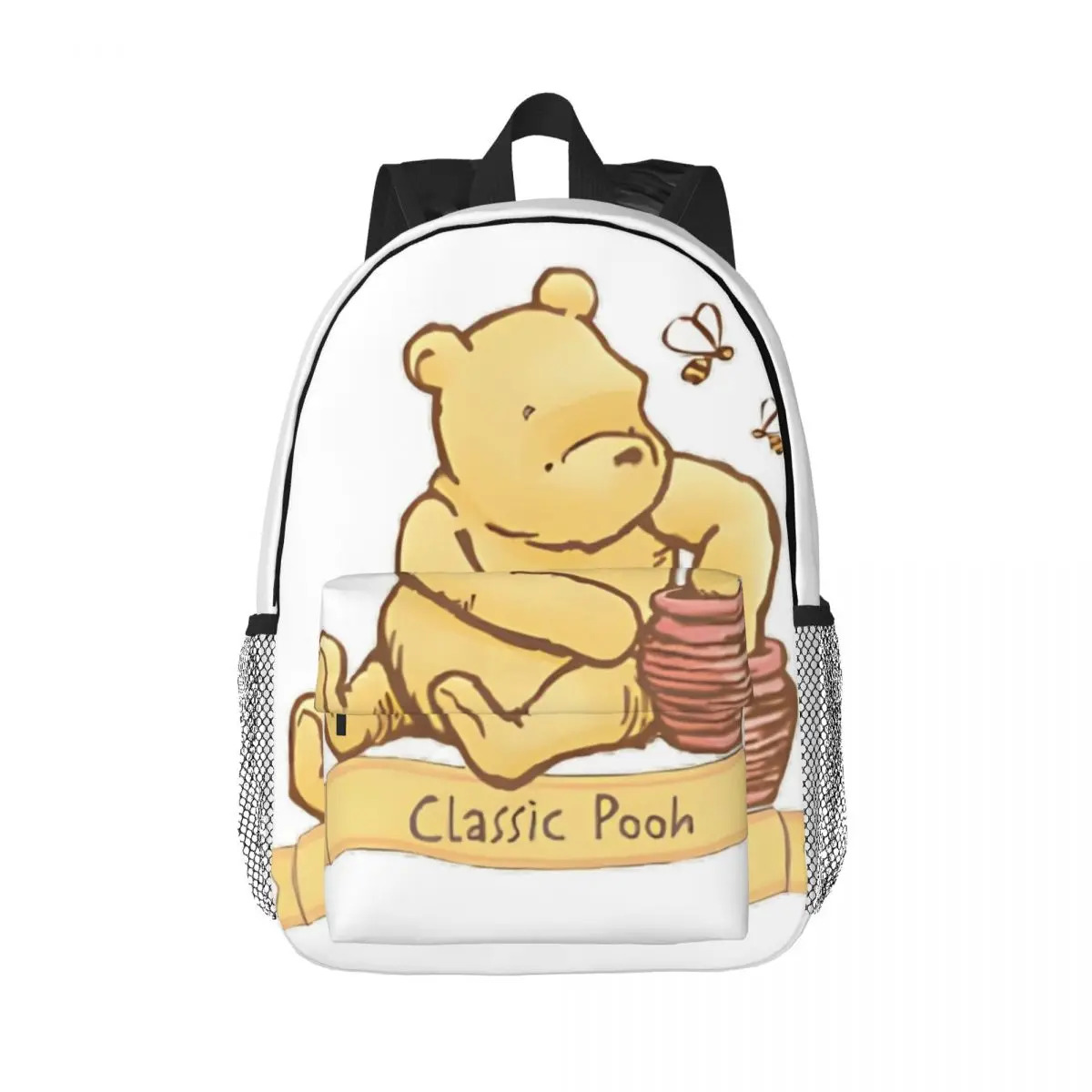 

Winnie The Pooh Printed Lightweight Casual Schoolbag For School, Outdoor, Shopping, Office 15inch