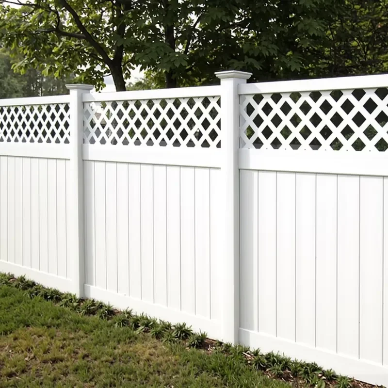 White Vinyl  Pvc   Vinyl   Privacy Outdoor   Garden   Vinyl  Panel 6x8