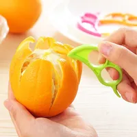 Creative Orange Peeler Mouse Style Cute Orange Barker Multicolor Orange Peel Device Easy Use Fruit Stripper Practical Kitchen