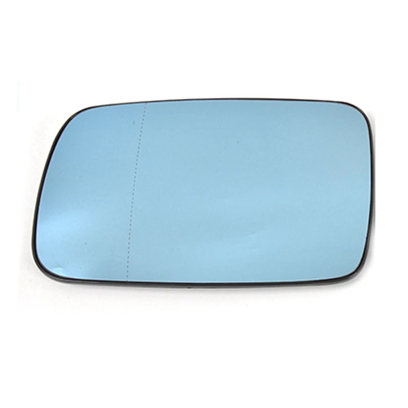 For-BMW 7-Series E65 E66 E67 2001-2008 Car Rearview Wing Side Door Mirror Blue Glass Lens with Heated
