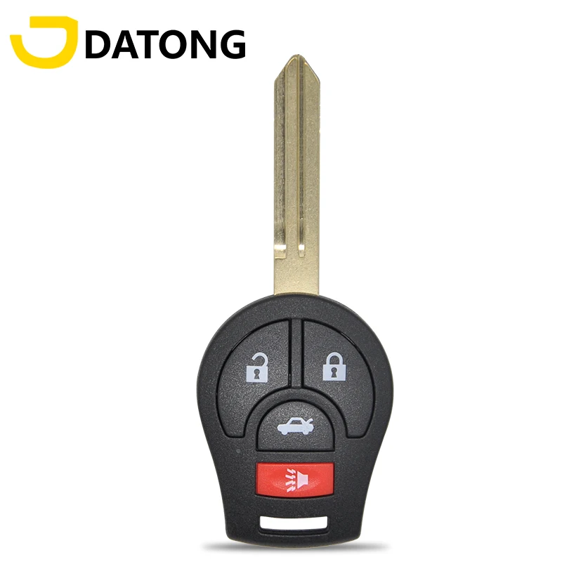 Carcasa de repuesto para llave de coche con control remoto, compatible con Nissan Cube, Juke, Rogue, Sunny, Sylphy, March, Tiida, Micra, cubierta inteligente para auto