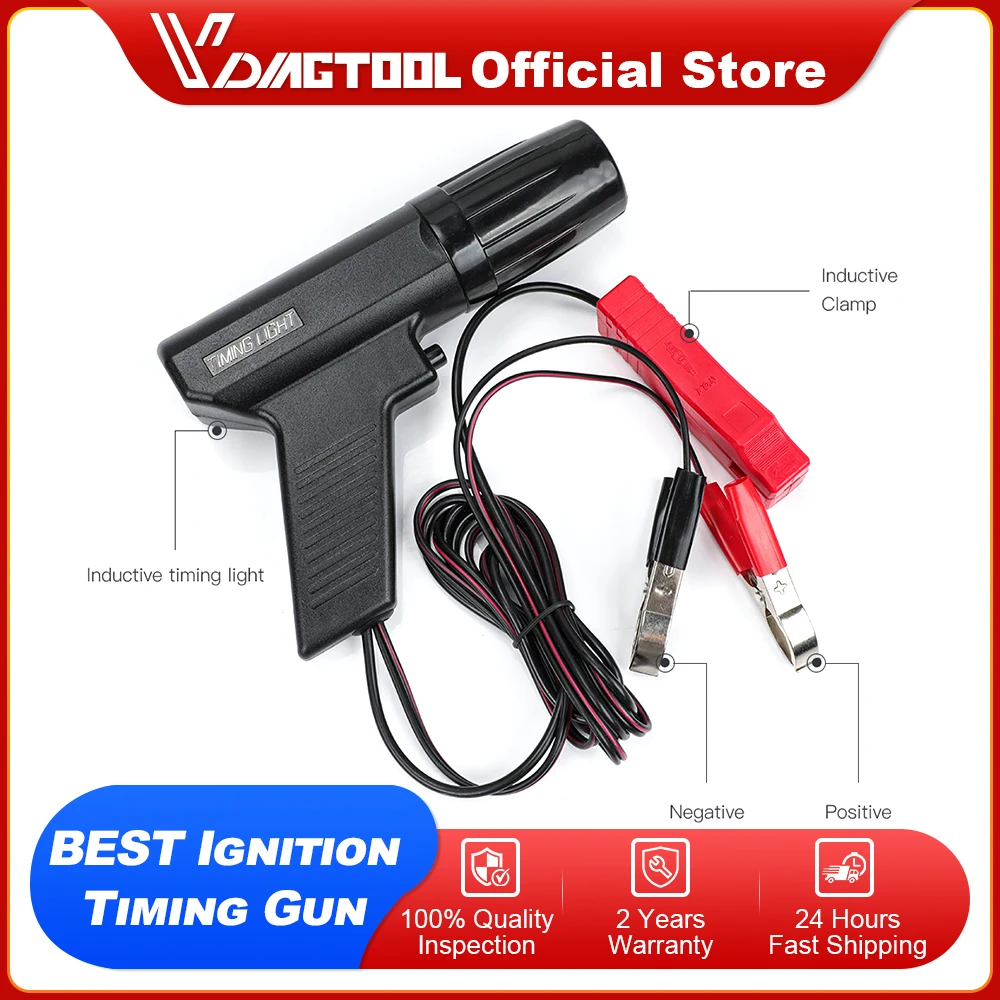 

Universal Ignition Timing Light Gun For Car Motorcycle Marine 12V Automotive Diagnostic Tools Strobe Lamp Inductive Car Tool