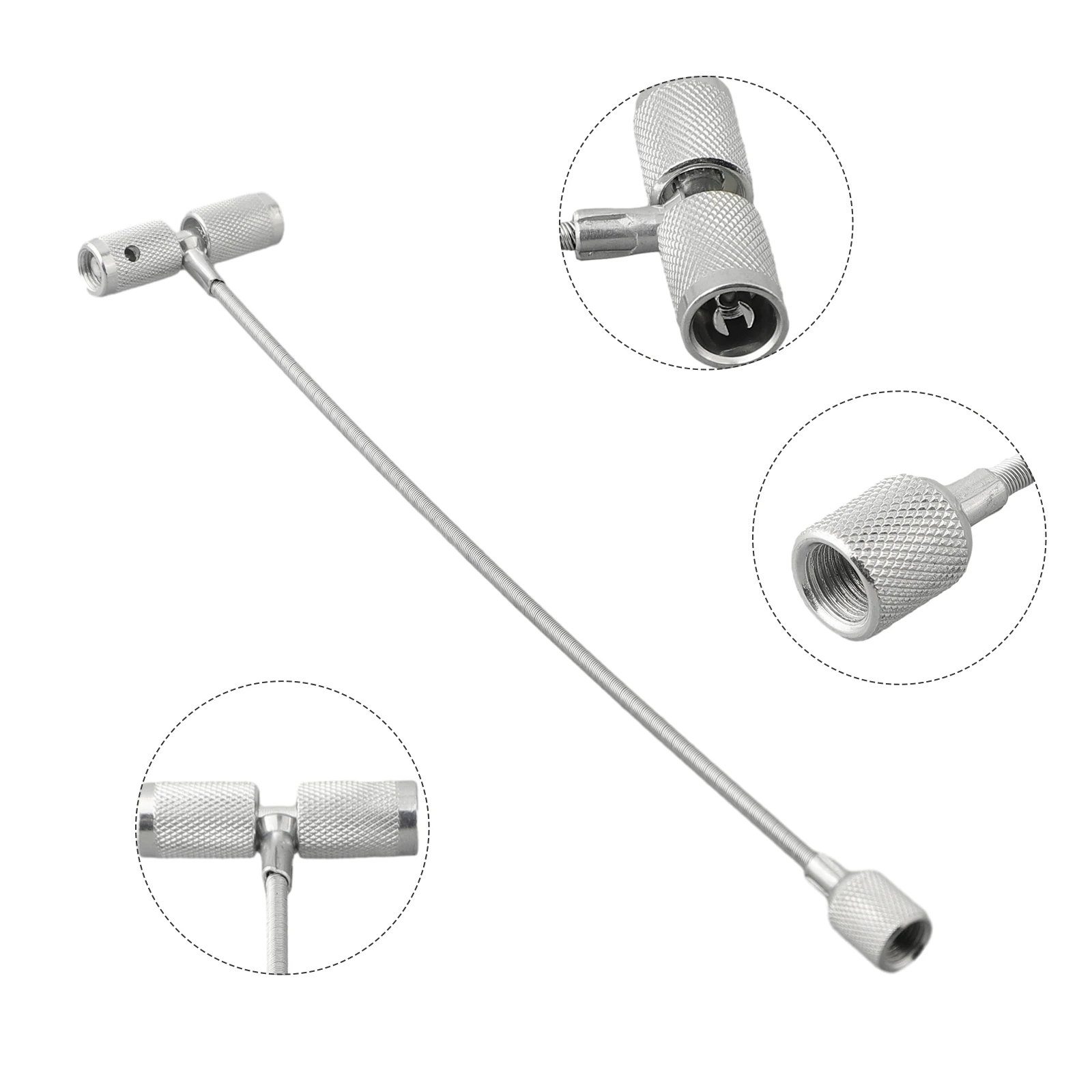 

Гибкий стальной трос, инструмент для установки штока клапана, прочный экстрактор клапана, инструмент для установки штока клапана, гибкий